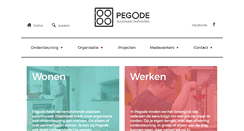 Desktop Screenshot of pegode.be